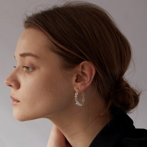 Pure Crystal Ring Earrings