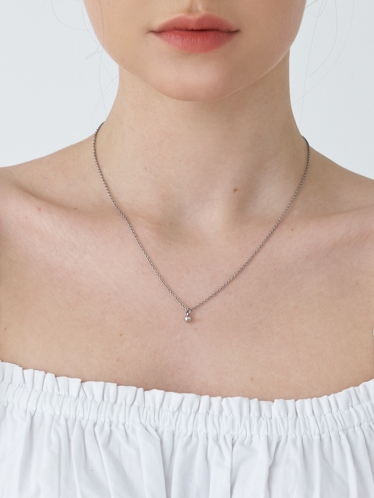 [Surgical] Mini Ball Necklace